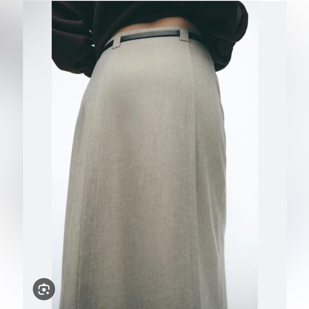 💫 Zara Maxi Skirt with Belt - NEW 💫 - Picture 4 of 14